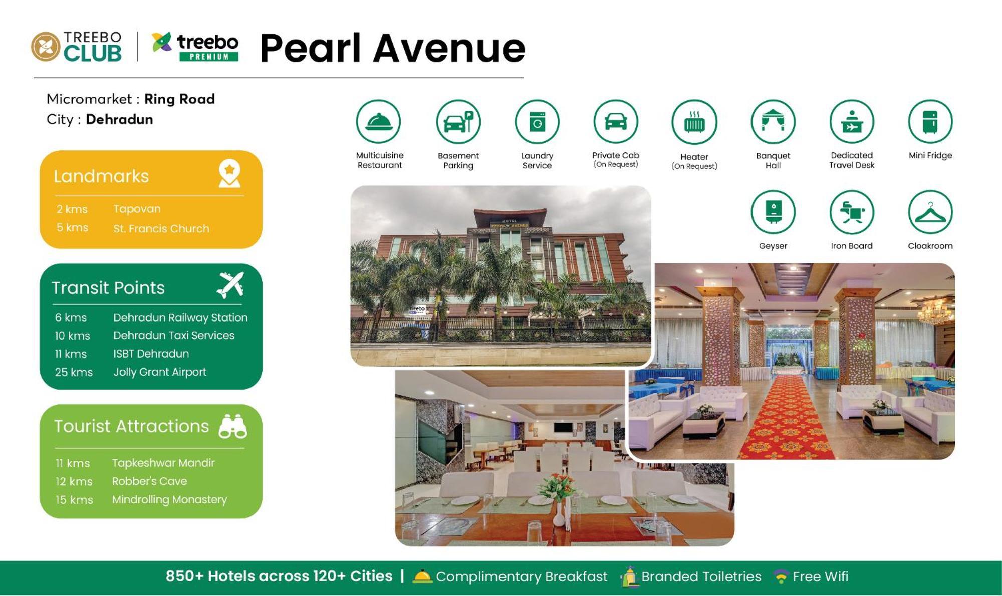 Treebo Premium Pearl Avenue, Ring Road Hotel Dehradun Ngoại thất bức ảnh